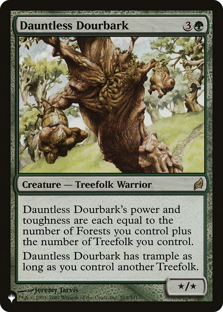Dauntless Dourbark (PLIST-1136) - The List - Premium MTG Single from Wizards of the Coast - Just $2.70! Shop now at Game Crave Tournament Store