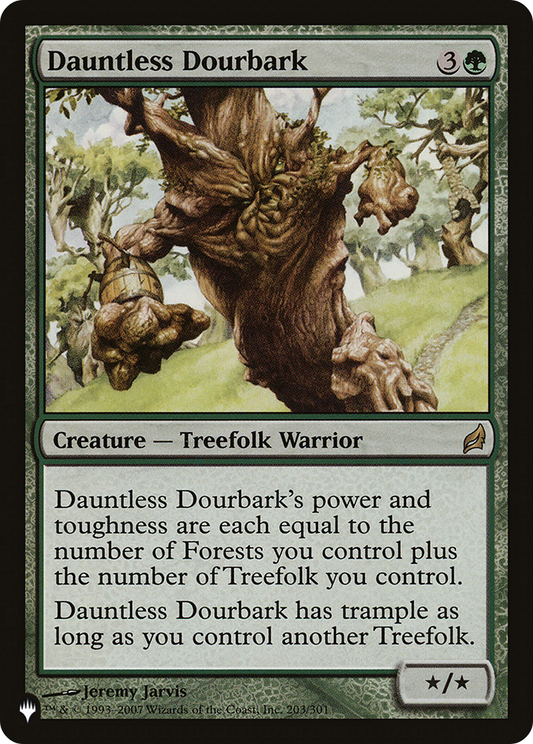 Dauntless Dourbark (PLIST-1136) - The List - Premium MTG Single from Wizards of the Coast - Just $2.70! Shop now at Game Crave Tournament Store