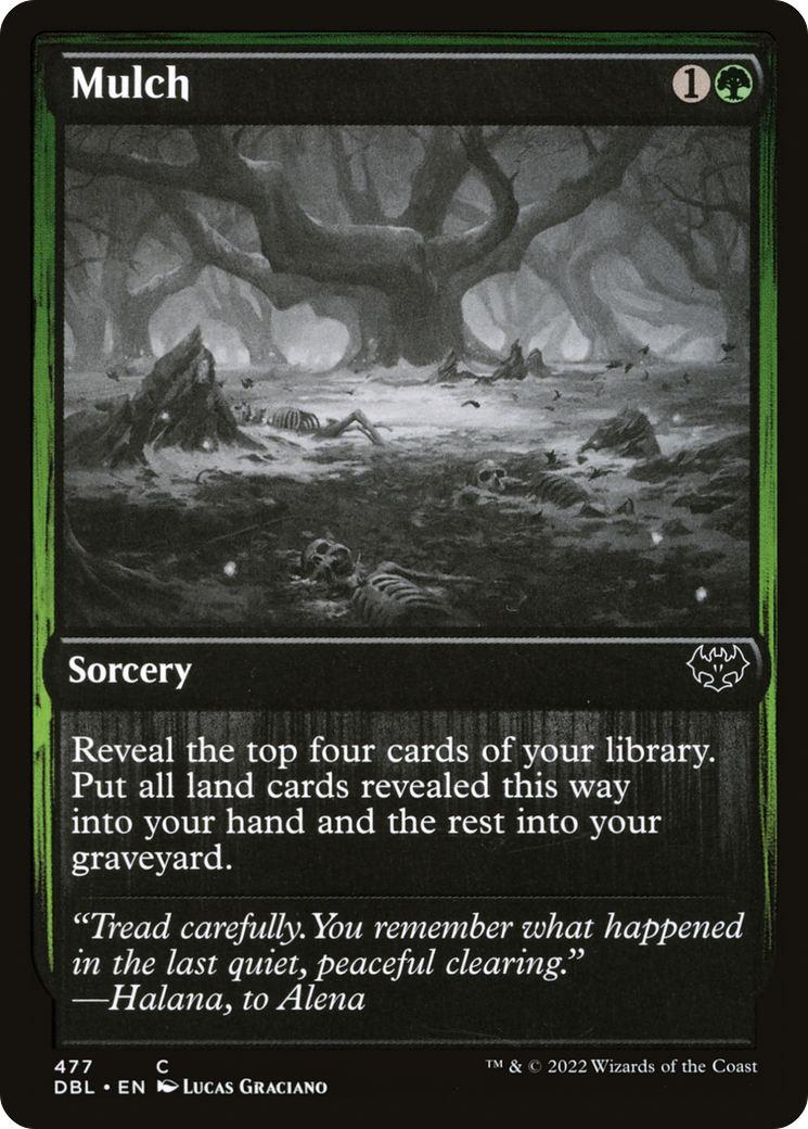 Mulch (DBL-477) - Innistrad: Double Feature - Premium MTG Single from Wizards of the Coast - Just $0.08! Shop now at Game Crave Tournament Store