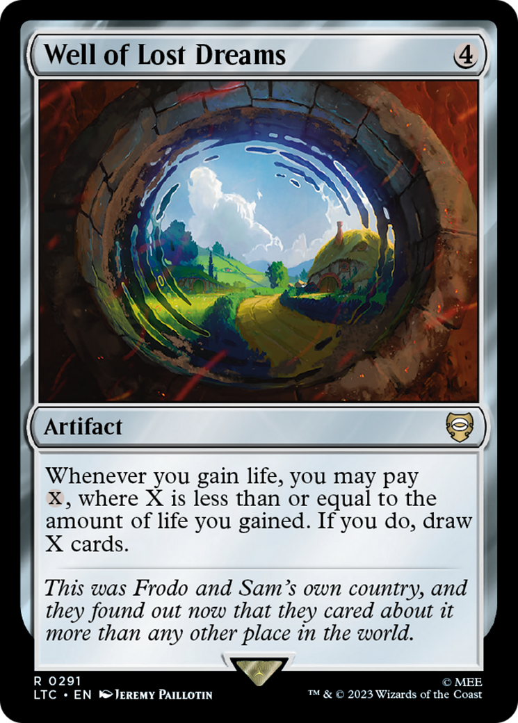 Well of Lost Dreams (LTC-291) - Tales of Middle-earth Commander - Premium MTG Single from Wizards of the Coast - Just $0.09! Shop now at Game Crave Tournament Store
