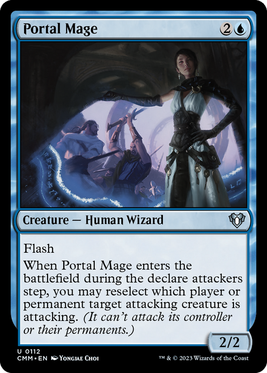 Portal Mage (CMM-112) - Commander Masters - Premium MTG Single from Wizards of the Coast - Just $0.08! Shop now at Game Crave Tournament Store