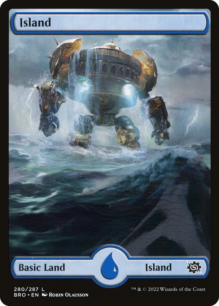 Island (BRO-280) - The Brothers' War - Premium MTG Single from Wizards of the Coast - Just $0.09! Shop now at Game Crave Tournament Store