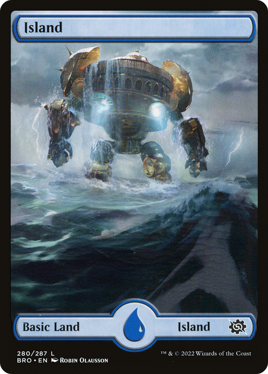 Island (BRO-280) - The Brothers' War - Premium MTG Single from Wizards of the Coast - Just $0.09! Shop now at Game Crave Tournament Store