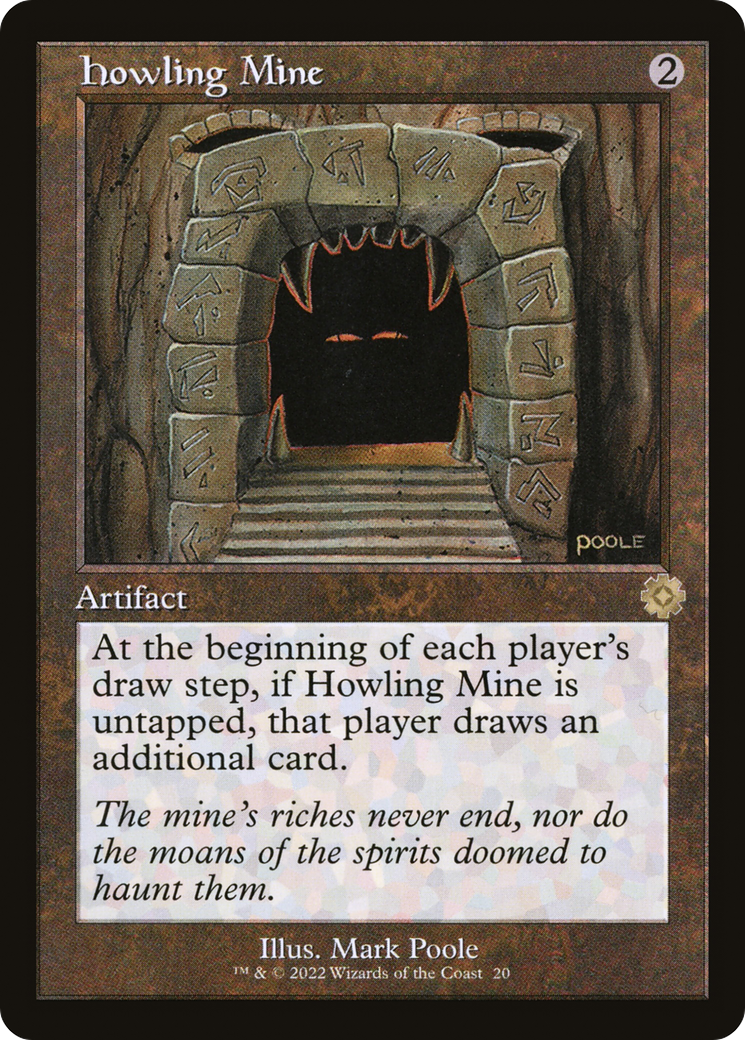 Howling Mine (BRR-020) - The Brothers' War Retro Artifacts - Premium MTG Single from Wizards of the Coast - Just $0.96! Shop now at Game Crave Tournament Store