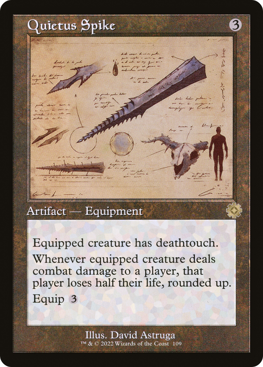 Quietus Spike (BRR-109) - The Brothers' War Retro Artifacts - Premium MTG Single from Wizards of the Coast - Just $0.10! Shop now at Game Crave Tournament Store