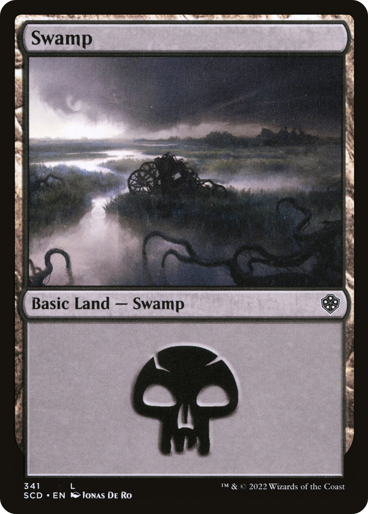 Swamp (SCD-341) - Starter Commander Decks - Premium MTG Single from Wizards of the Coast - Just $0.25! Shop now at Game Crave Tournament Store