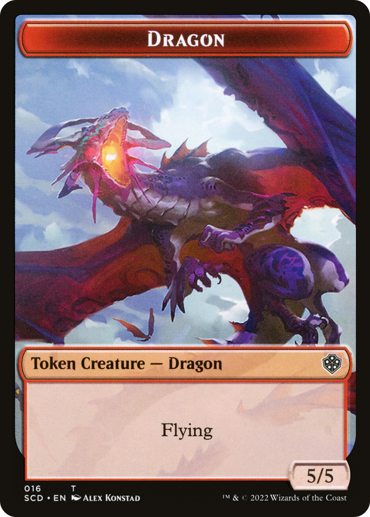 Dragon (TSCD-016) - Starter Commander Deck Tokens - Premium MTG Single from Wizards of the Coast - Just $0! Shop now at Game Crave Tournament Store