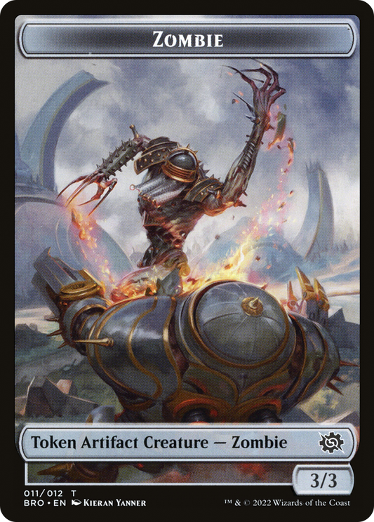 Zombie (TBRO-011) - The Brothers' War Tokens Foil - Premium MTG Single from Wizards of the Coast - Just $0! Shop now at Game Crave Tournament Store