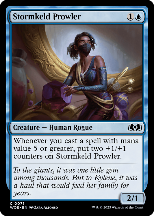 Stormkeld Prowler (WOE-071) - Wilds of Eldraine - Premium MTG Single from Wizards of the Coast - Just $0.08! Shop now at Game Crave Tournament Store