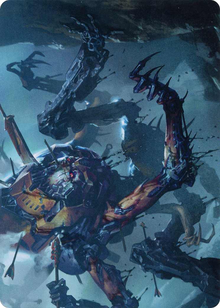 Scrapwork Rager // Scrapwork Rager (ABRO-018) - The Brothers' War Art Series (Borderless) - Premium MTG Single from Wizards of the Coast - Just $0! Shop now at Game Crave Tournament Store