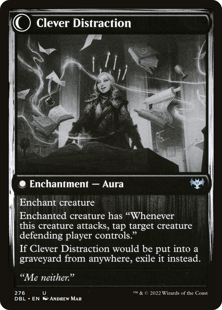Distracting Geist // Clever Distraction (DBL-276) - Innistrad: Double Feature: (Double Faced Transform) Foil - Premium MTG Single from Wizards of the Coast - Just $0.08! Shop now at Game Crave Tournament Store