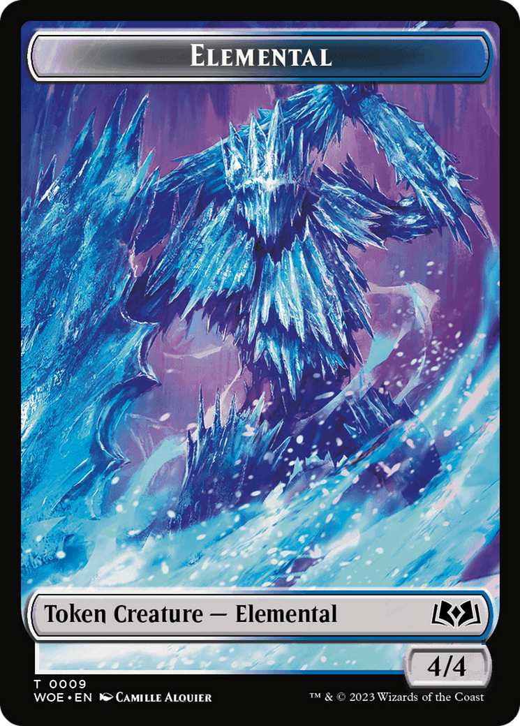 Elemental (TWOE-009) - Wilds of Eldraine Tokens - Premium MTG Single from Wizards of the Coast - Just $0! Shop now at Game Crave Tournament Store