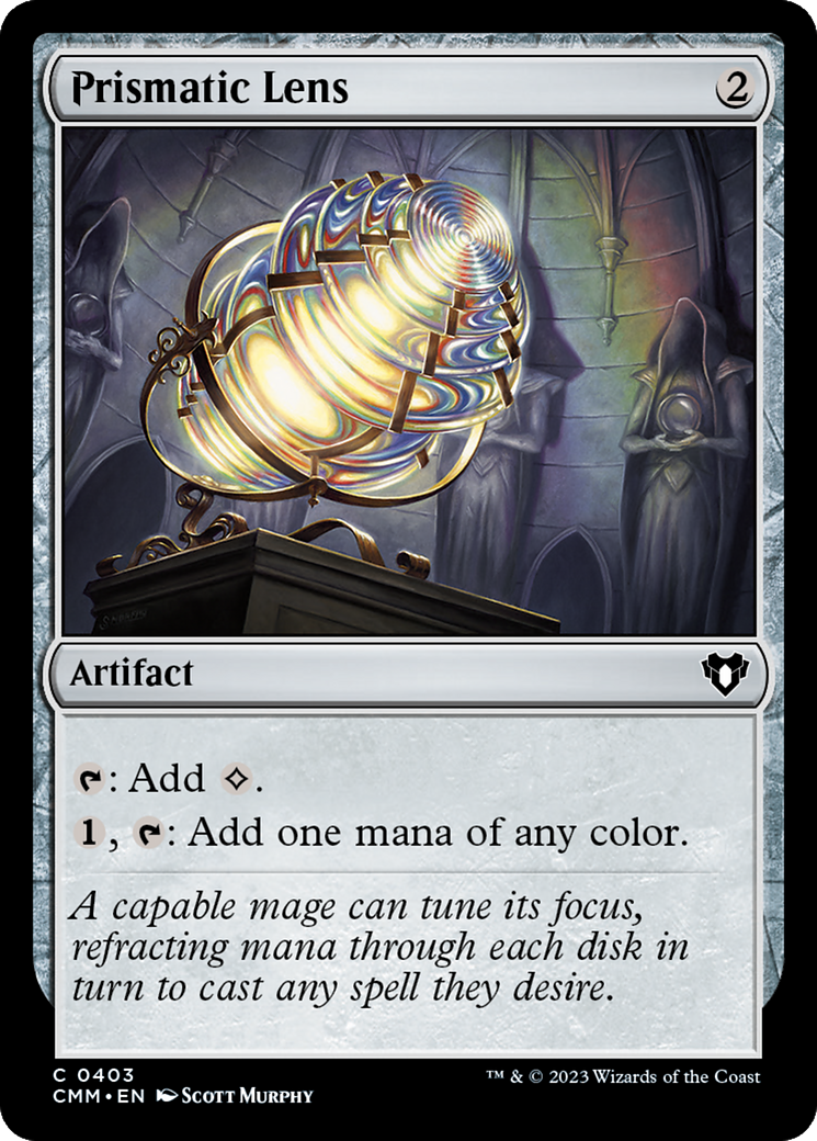 Prismatic Lens (CMM-403) - Commander Masters Foil - Premium MTG Single from Wizards of the Coast - Just $0.11! Shop now at Game Crave Tournament Store