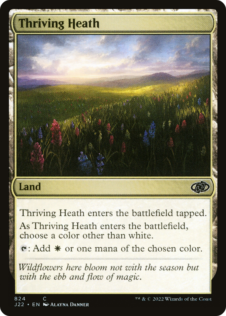 Thriving Heath (J22-824) - Jumpstart 2022 - Premium MTG Single from Wizards of the Coast - Just $0.08! Shop now at Game Crave Tournament Store