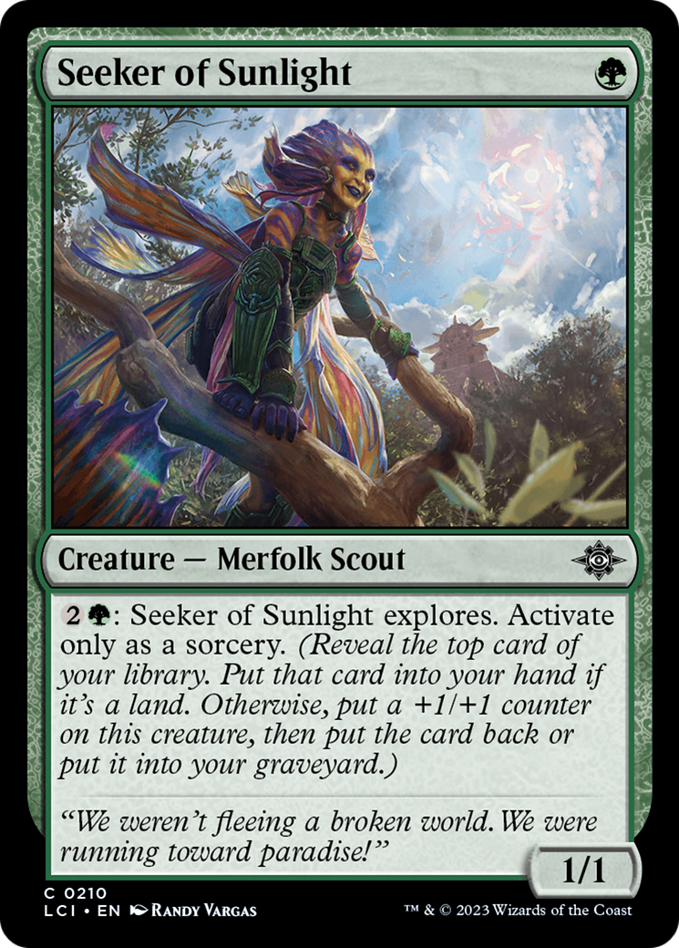 Seeker of Sunlight (LCI-210) - The Lost Caverns of Ixalan - Premium MTG Single from Wizards of the Coast - Just $0.08! Shop now at Game Crave Tournament Store