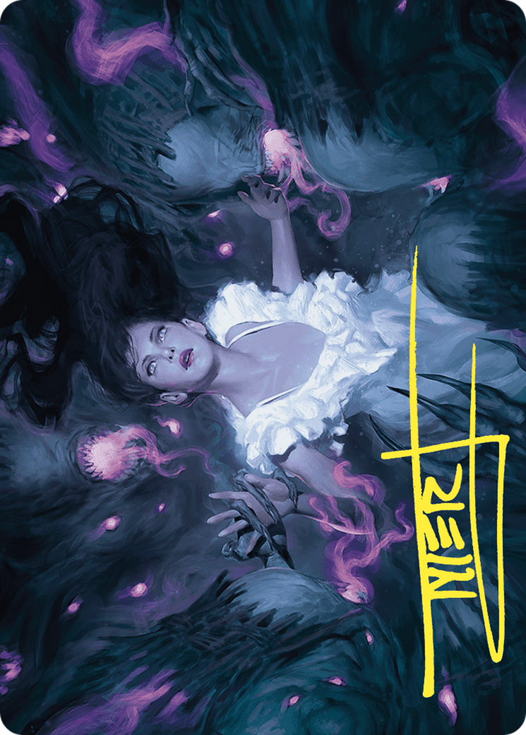 Neva, Stalked by Nightmares // Neva, Stalked by Nightmares (AWOE-030) - Wilds of Eldraine Art Series (Borderless) - Premium MTG Single from Wizards of the Coast - Just $0! Shop now at Game Crave Tournament Store