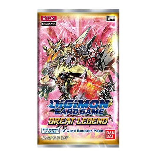 Digimon TCG - Great Legend Booster Pack - Premium DGM Sealed from Bandai - Just $3.99! Shop now at Game Crave Tournament Store
