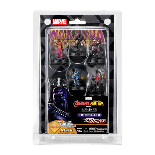 HeroClix Avengers: Black Panther and the Illuminati Fast Forces - Premium HCX Sealed from WizKids - Just $12.99! Shop now at Game Crave Tournament Store