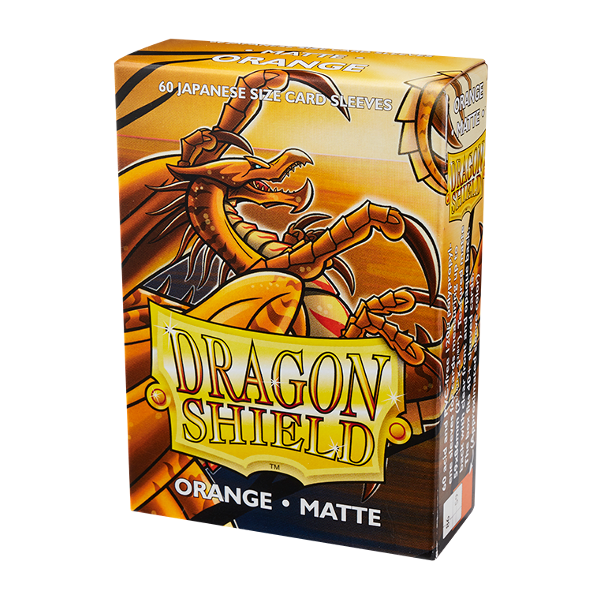 Dragon Shield Orange (60 ct) - Matte - Japanese - Premium Card Sleeves from Arcane Tinmen - Just $6.99! Shop now at Game Crave Tournament Store