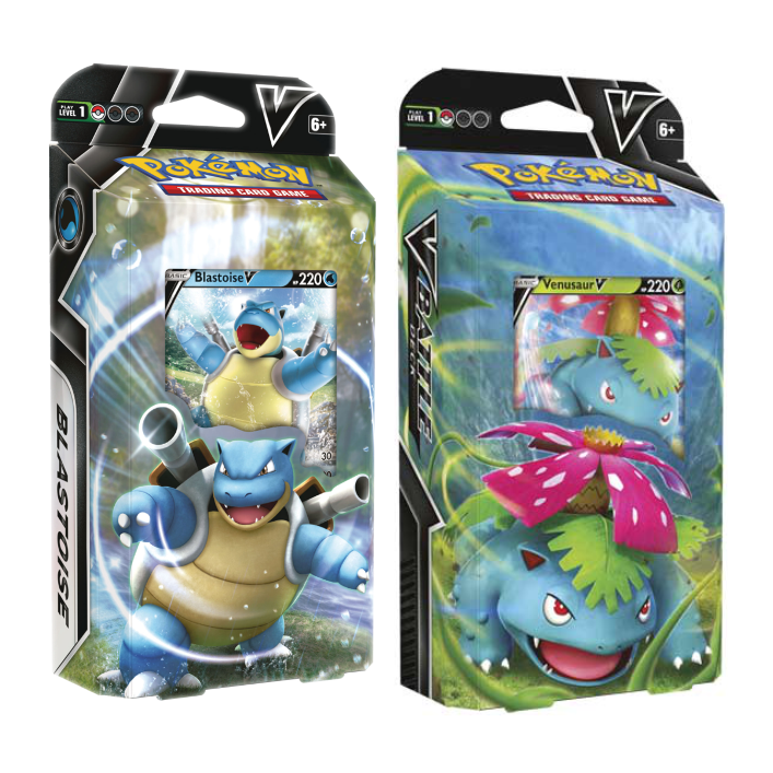 Pokemon TCG: V Battle Deck Venusaur V vs Blastoise V - Premium PKM Sealed from Nintendo - Just $12.99! Shop now at Game Crave Tournament Store