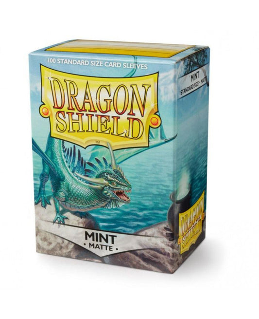 Dragon Shield Mint (100 ct) - Matte - Standard - Premium Card Sleeves from Arcane Tinmen - Just $12.99! Shop now at Game Crave Tournament Store