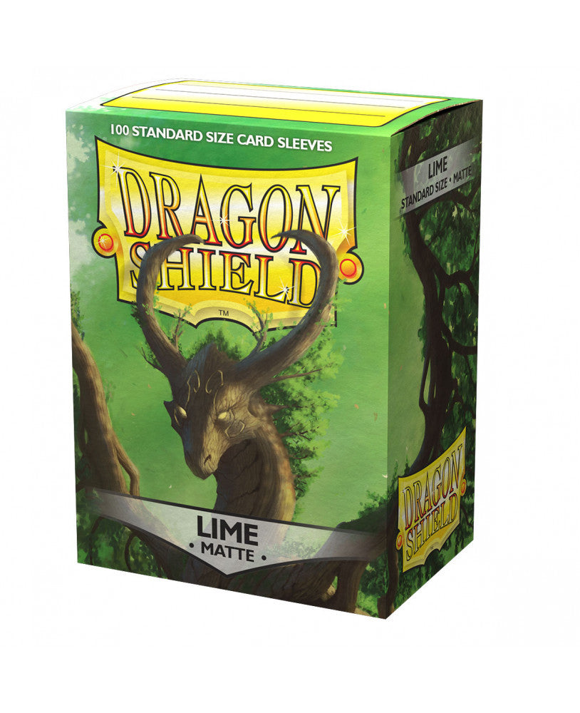 Dragon Shield Lime (100 ct) - Matte - Standard - Premium Card Sleeves from Arcane Tinmen - Just $10.99! Shop now at Game Crave Tournament Store