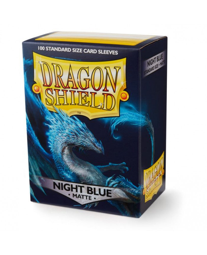 Dragon Shield Night Blue (100 ct) - Matte - Standard - Premium Card Sleeves from Arcane Tinmen - Just $10.99! Shop now at Game Crave Tournament Store