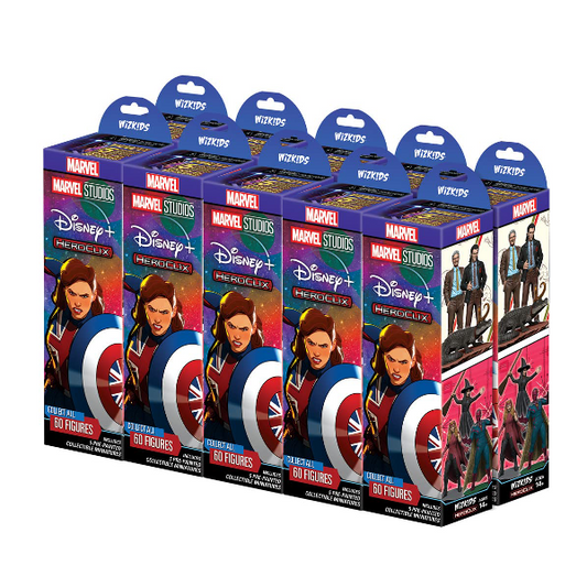 HeroClix Disney Plus Booster Brick - Premium HCX Sealed from WizKids - Just $129.99! Shop now at Game Crave Tournament Store