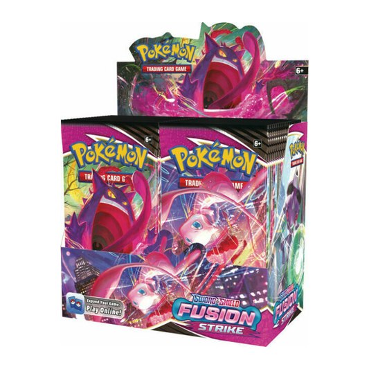Pokemon TCG: Sword & Shield Fusion Strike Booster Box - Premium PKM Sealed from Nintendo - Just $124.99! Shop now at Game Crave Tournament Store