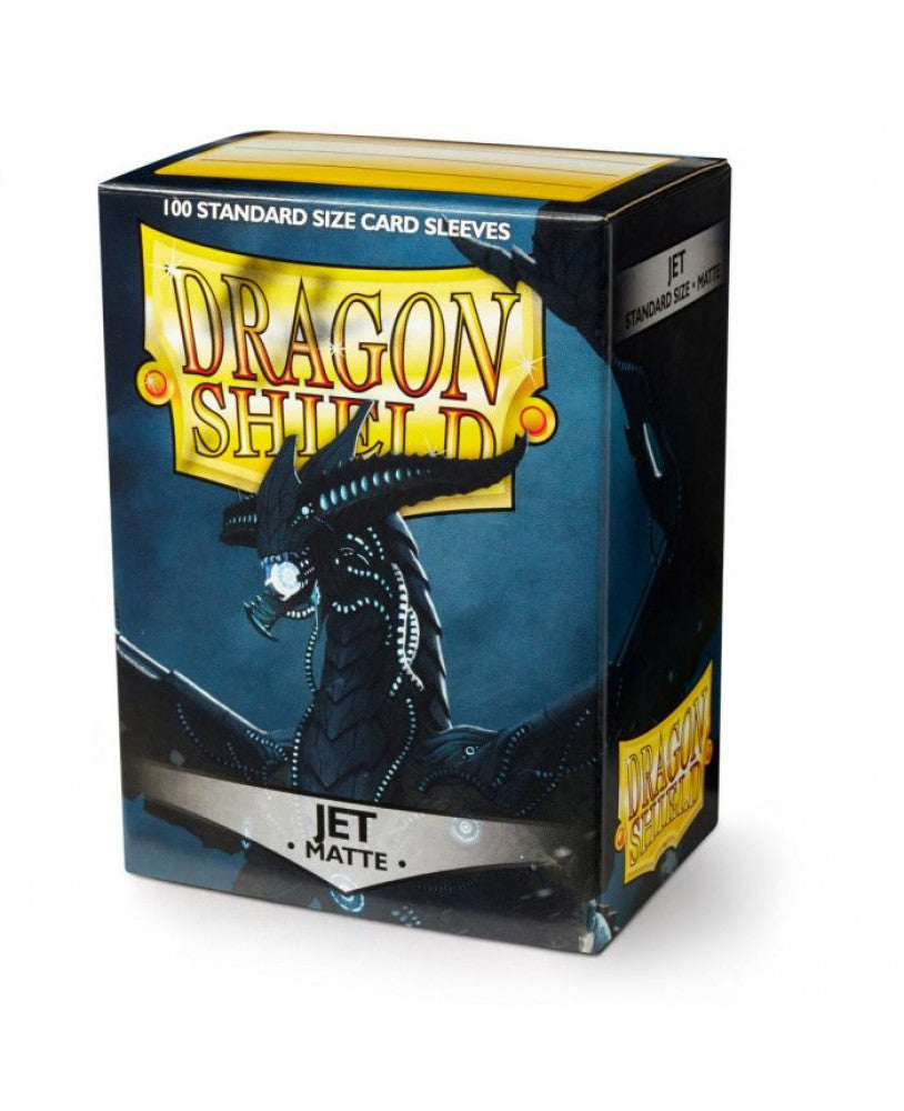 Dragon Shield Jet (100 ct) - Matte - Standard - Premium Card Sleeves from Arcane Tinmen - Just $10.99! Shop now at Game Crave Tournament Store