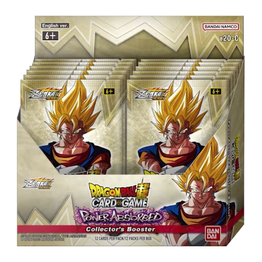 Dragon Ball Super TCG: Power Absorbed Collector's Booster Box - Premium DBS Sealed from Bandai - Just $514.99! Shop now at Game Crave Tournament Store