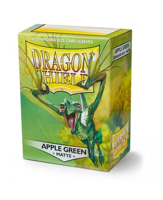 Dragon Shield Apple Green (100 ct) - Matte - Standard - Premium Card Sleeves from Arcane Tinmen - Just $12.99! Shop now at Game Crave Tournament Store