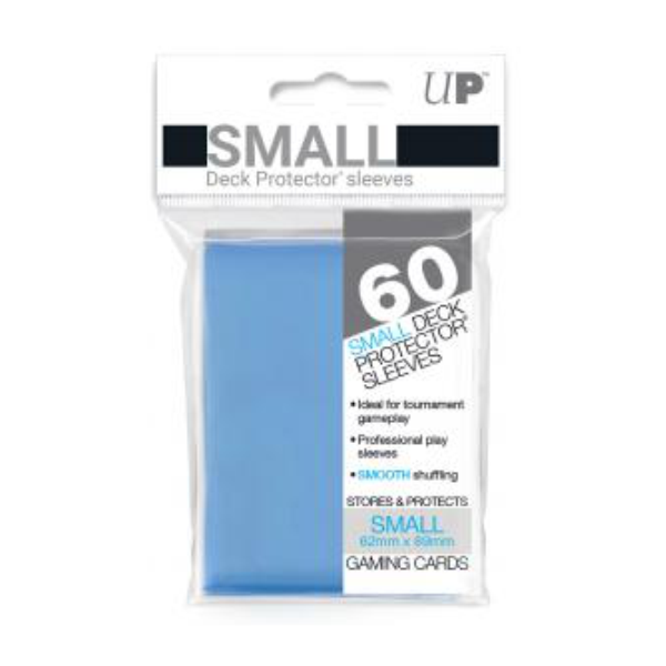 Ultra Pro Deck Protectors Solid Light Blue (60ct) - Small - Premium  from Ultra Pro - Just $3.99! Shop now at Game Crave Tournament Store