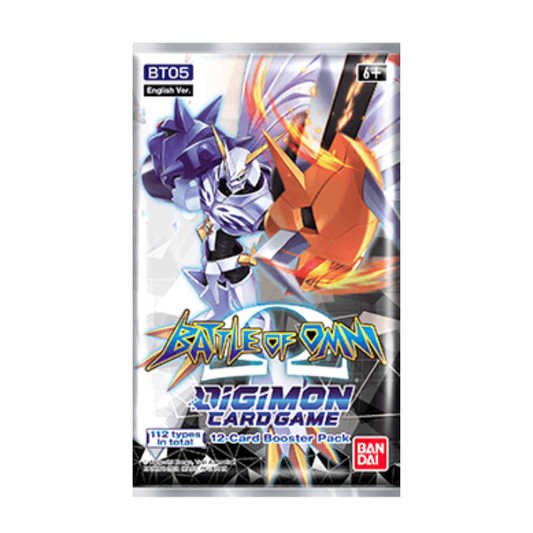 Digimon TCG - Battle of Omni Booster Pack - Premium DGM Sealed from Bandai - Just $3.99! Shop now at Game Crave Tournament Store