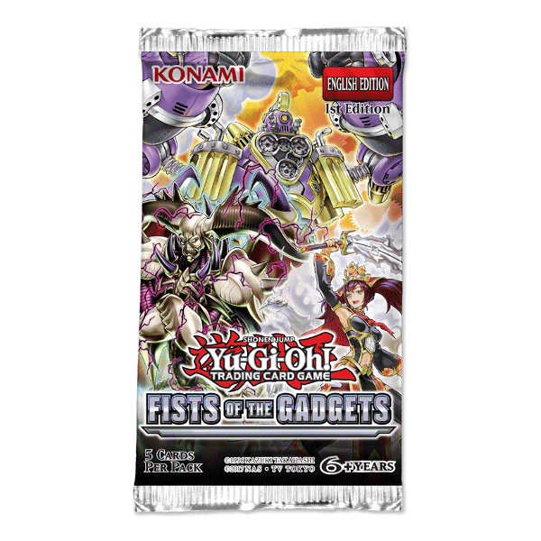 Yu-Gi-Oh TCG: Fists of the Gadgets Booster Pack - Premium YGO Sealed from Konami - Just $2.99! Shop now at Game Crave Tournament Store