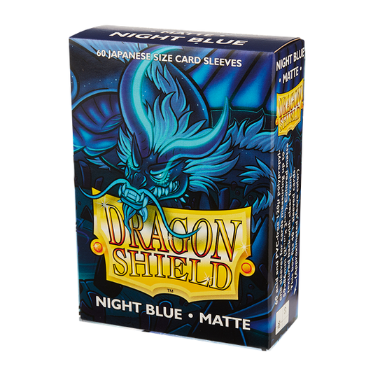 Dragon Shield Night Blue (60 ct) - Matte - Japanese - Premium Card Sleeves from Arcane Tinmen - Just $6.99! Shop now at Game Crave Tournament Store