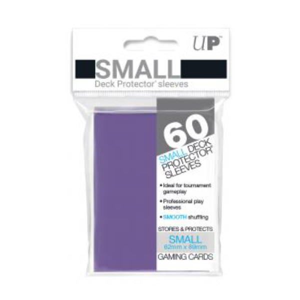 Ultra Pro Deck Protectors Solid Purple (60ct) - Small - Premium  from Ultra Pro - Just $3.99! Shop now at Game Crave Tournament Store