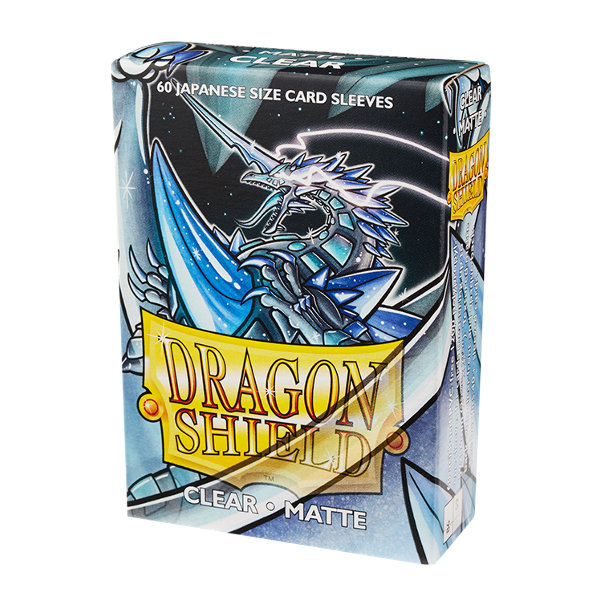 Dragon Shield Clear (60 ct) - Matte - Japanese - Premium Card Sleeves from Arcane Tinmen - Just $6.99! Shop now at Game Crave Tournament Store