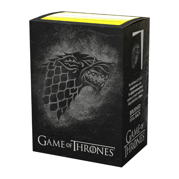 Game of Thrones: House Stark (100 ct) - Matte - Standard - Premium Card Sleeves from Arcane Tinmen - Just $14.99! Shop now at Game Crave Tournament Store