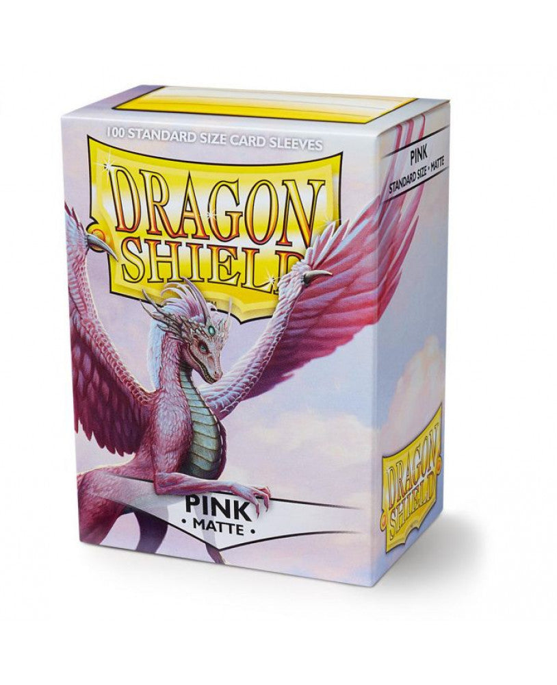 Dragon Shield Pink (100 ct) - Matte - Standard - Premium Card Sleeves from Arcane Tinmen - Just $10.99! Shop now at Game Crave Tournament Store