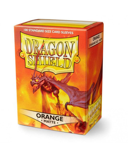 Dragon Shield Orange (100 ct) - Matte - Standard - Premium Card Sleeves from Arcane Tinmen - Just $12.99! Shop now at Game Crave Tournament Store