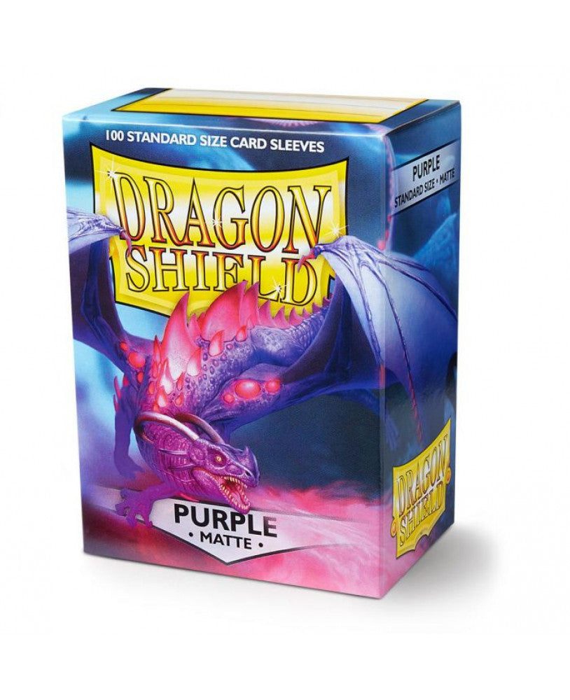 Dragon Shield Purple (100 ct) - Matte - Standard - Premium Card Sleeves from Arcane Tinmen - Just $10.99! Shop now at Game Crave Tournament Store