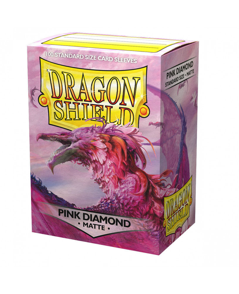 Dragon Shield Pink Diamond (100 ct) - Matte - Standard - Premium Card Sleeves from Arcane Tinmen - Just $10.99! Shop now at Game Crave Tournament Store