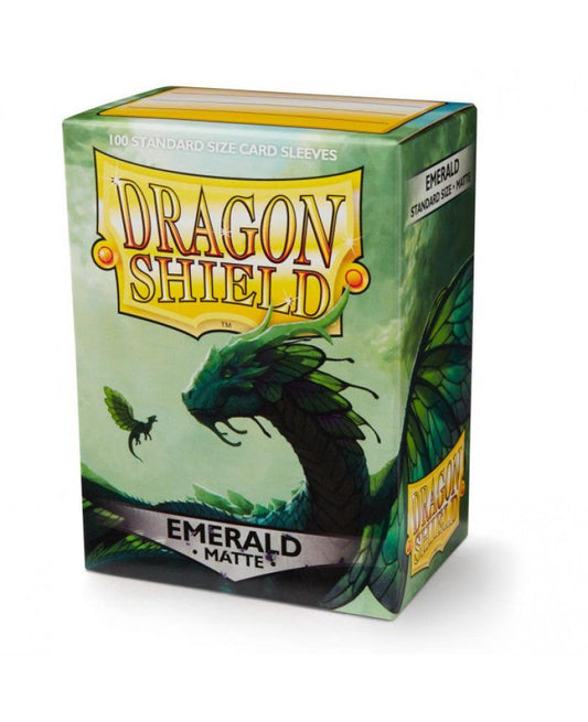 Dragon Shield Emerald (100 ct) - Matte - Standard - Premium Card Sleeves from Arcane Tinmen - Just $12.99! Shop now at Game Crave Tournament Store