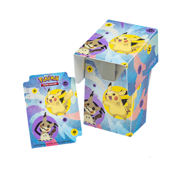 Ultra Pro Pokemon Pikachu & Mimikyu Deck Box - Premium  from Ultra Pro - Just $4.99! Shop now at Game Crave Tournament Store