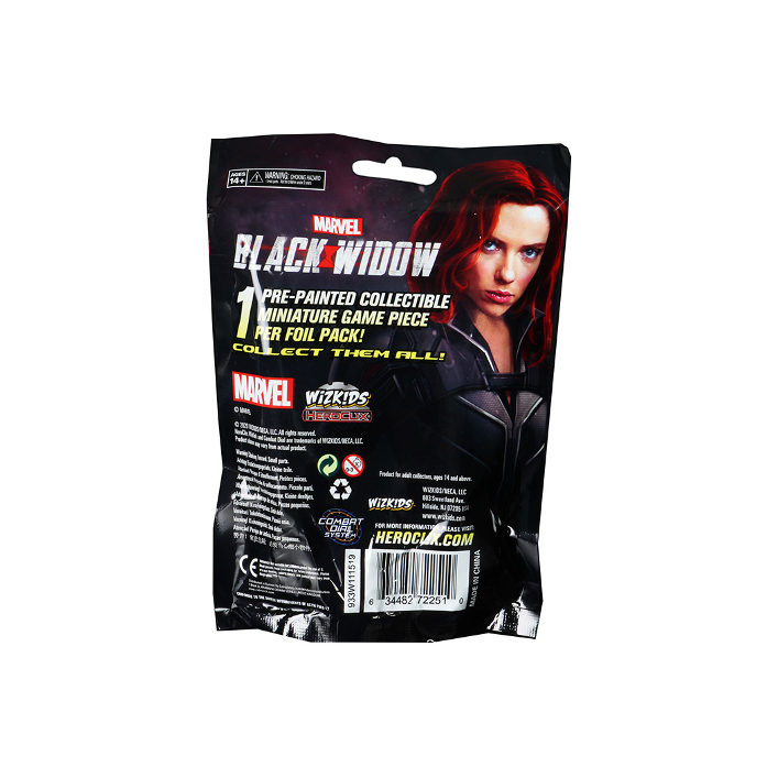 HeroClix Black Widow Movie Foil Pack - Premium HCX Sealed from WizKids - Just $3.49! Shop now at Game Crave Tournament Store