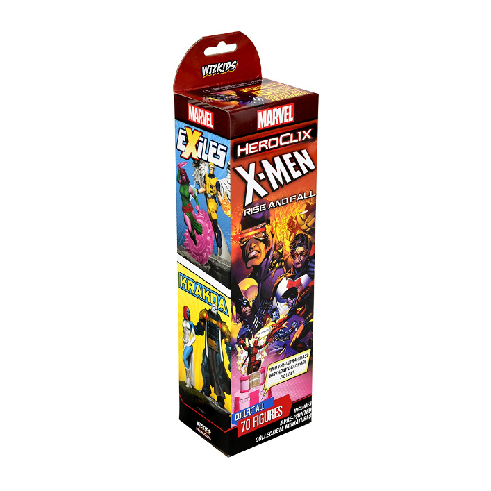 HeroClix X-Men Rise and Fall Booster Pack - Premium HCX Sealed from WizKids - Just $12.99! Shop now at Game Crave Tournament Store