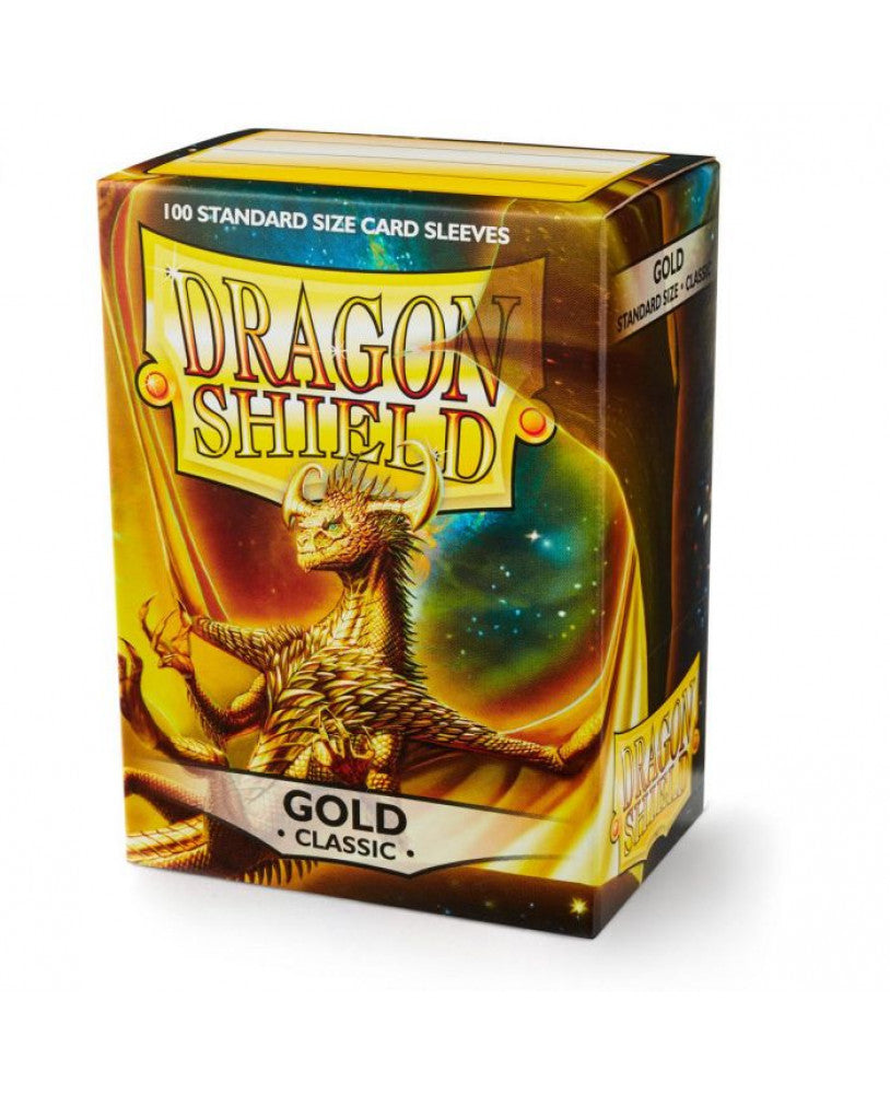 Dragon Shield Gold (100 ct) - Classic - Standard - Premium Card Sleeves from Arcane Tinmen - Just $10.99! Shop now at Game Crave Tournament Store