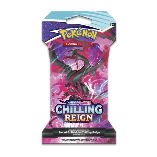 Pokemon TCG: Chilling Reign Sleeved Booster Pack - Premium PKM Sealed from Nintendo - Just $3.99! Shop now at Game Crave Tournament Store