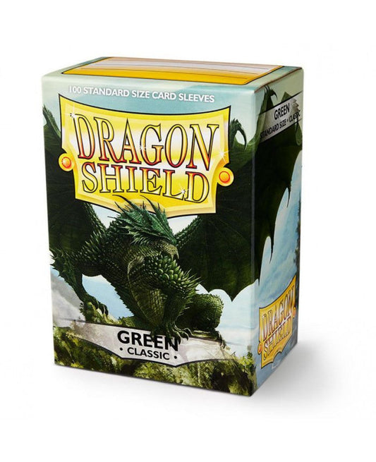 Dragon Shield Green (100 ct) - Classic - Standard - Premium Card Sleeves from Arcane Tinmen - Just $10.99! Shop now at Game Crave Tournament Store